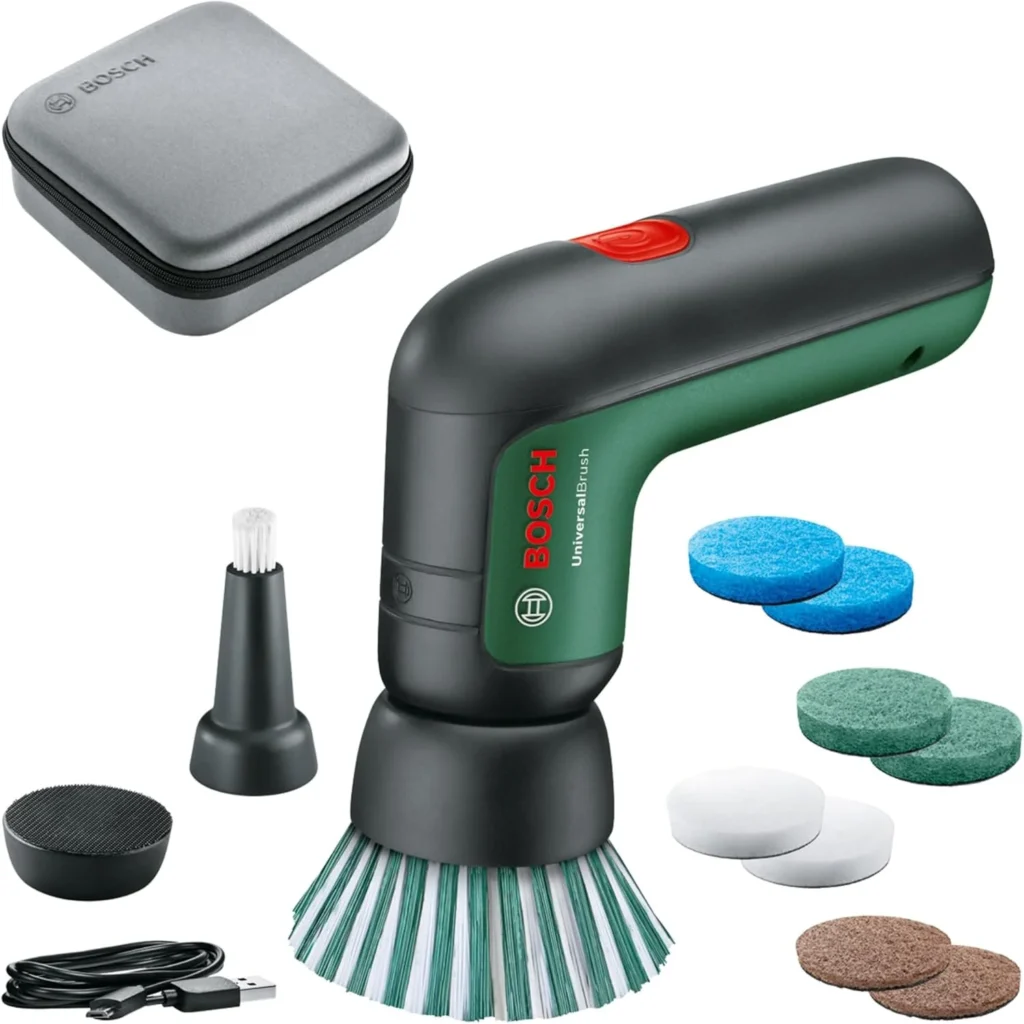 Vue principale de Bosch UniversalBrush, Brosse électrique avec 10 accessoires